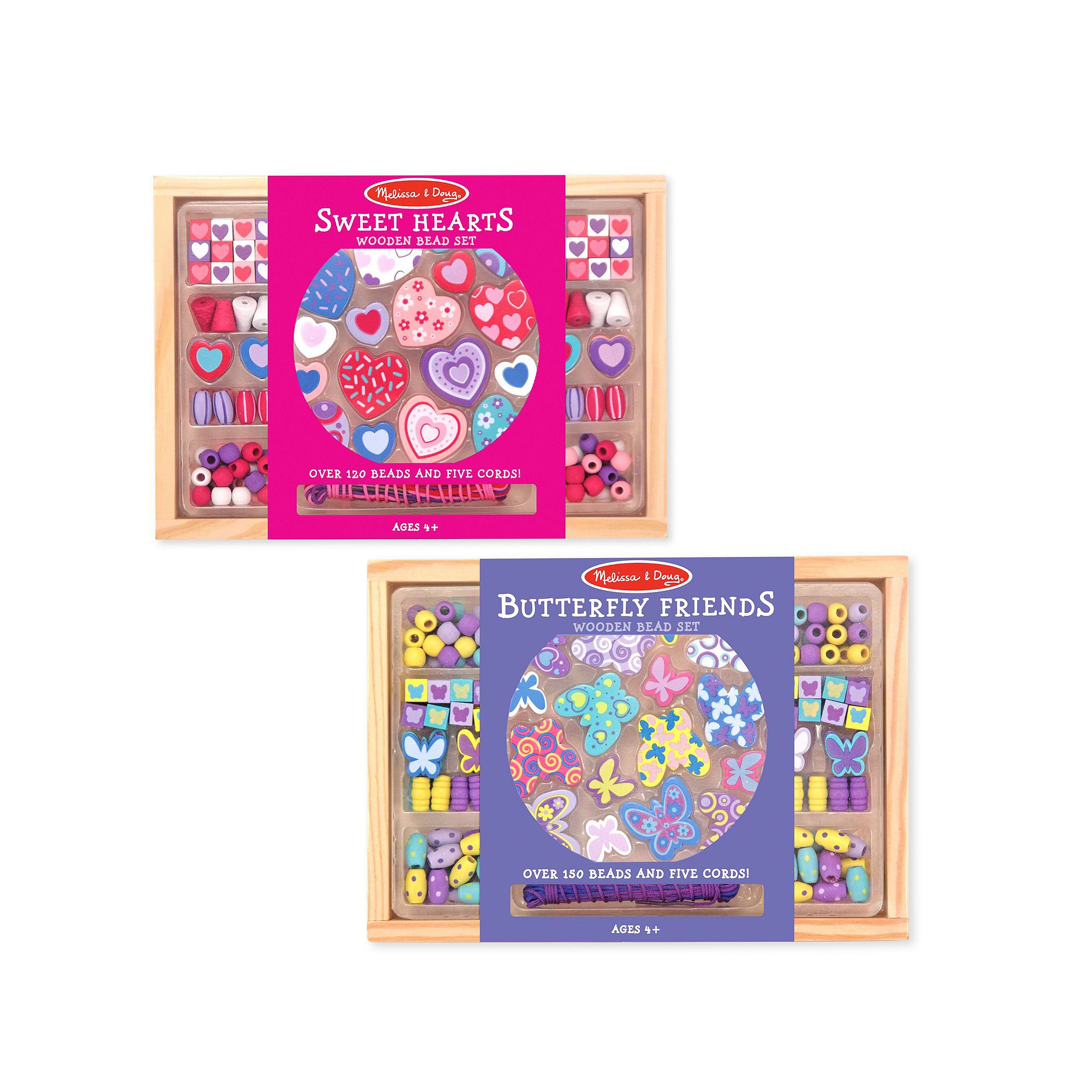 Melissa & Doug Bead Set Bundle, Multi