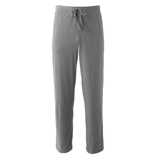 Big & Tall Croft & Barrow® Solid Jersey Knit Lounge Pants