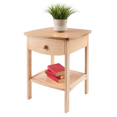 Winsome Curved Nightstand