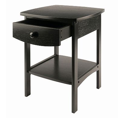 Winsome Curved Nightstand