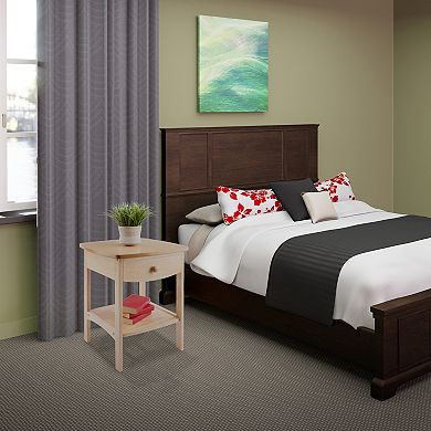 Winsome Curved Nightstand