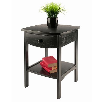 Winsome Curved Nightstand