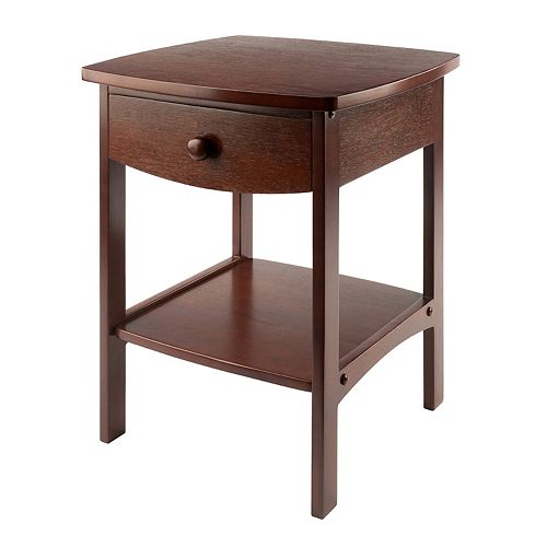 Winsome Curved Nightstand