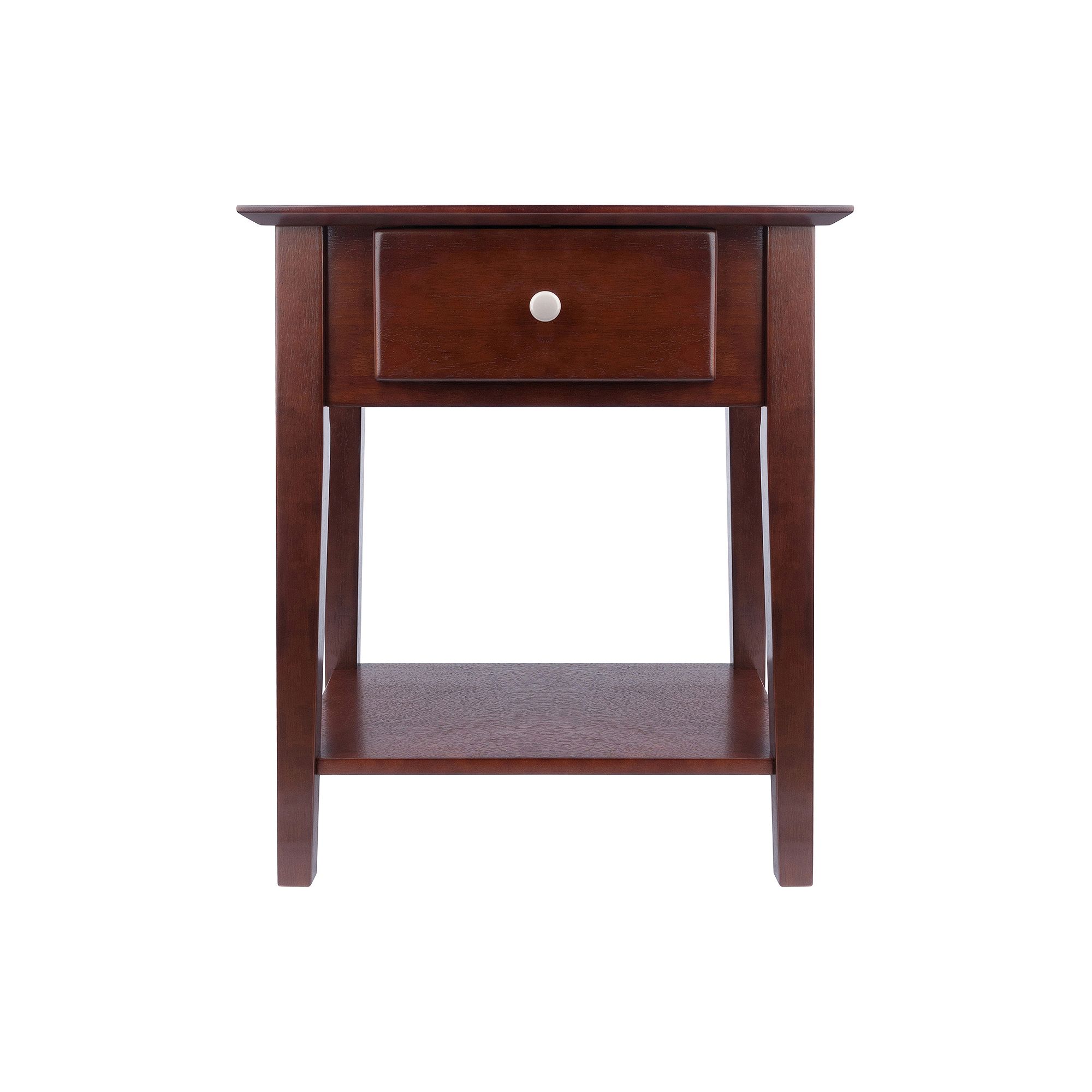 Winsome Shaker Nightstand, Antique Brown
