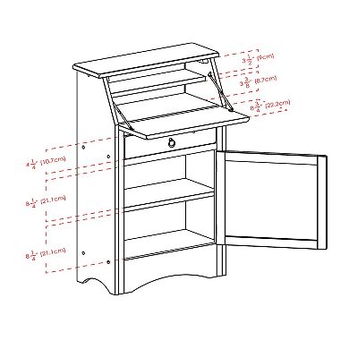 Winsome Regalia Secretary Desk