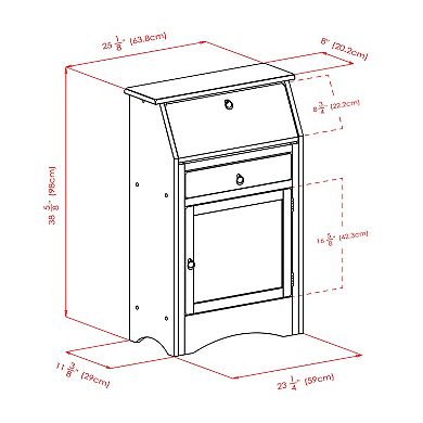 Winsome Regalia Secretary Desk