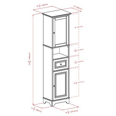 Winsome Alps Tall Cabinet