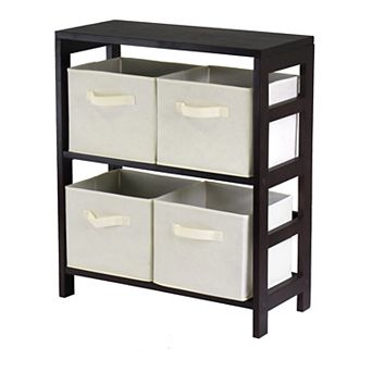 Winsome Capri 2-Section Storage Shelf