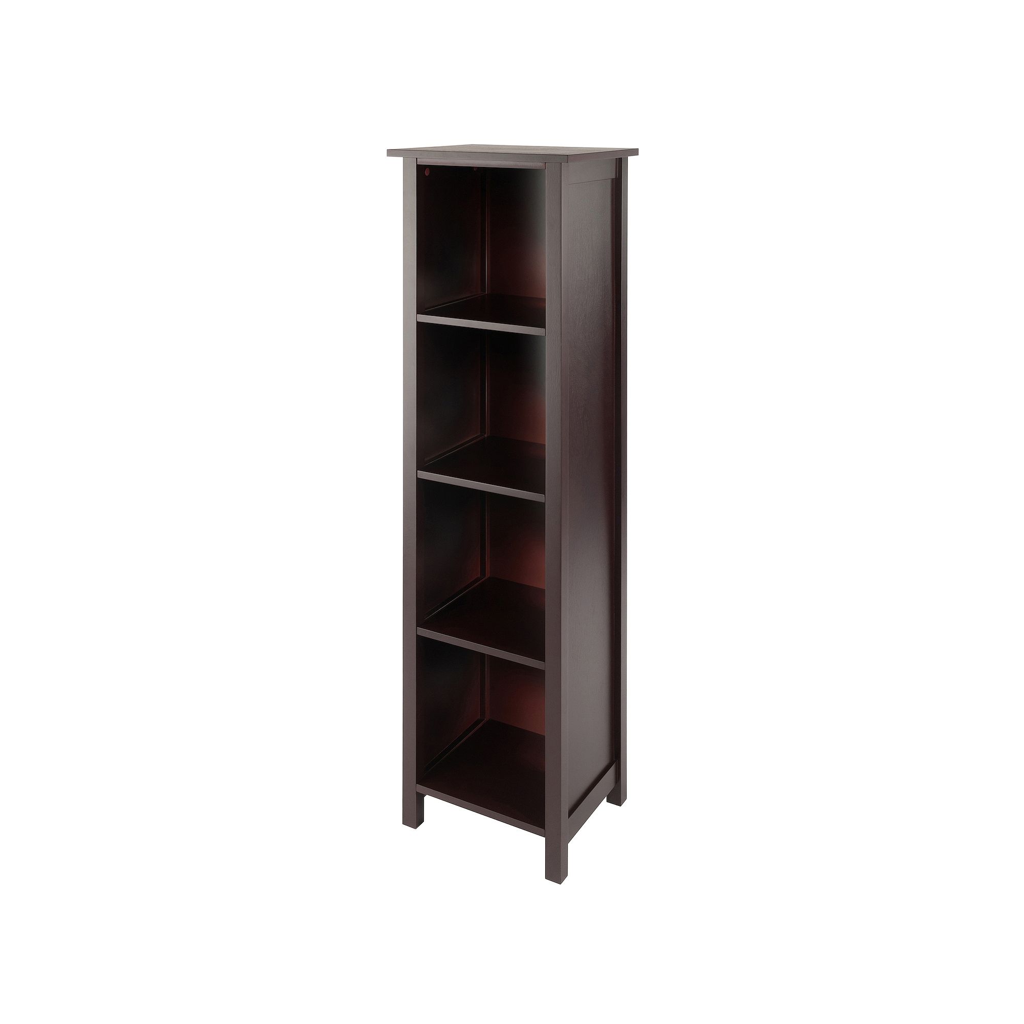Winsome Milan 5-Tier Storage Shelf, Antique Brown