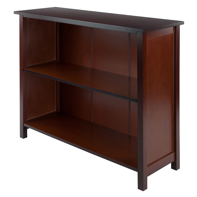 Winsome Milan 3-Tier Bookcase (Brown)