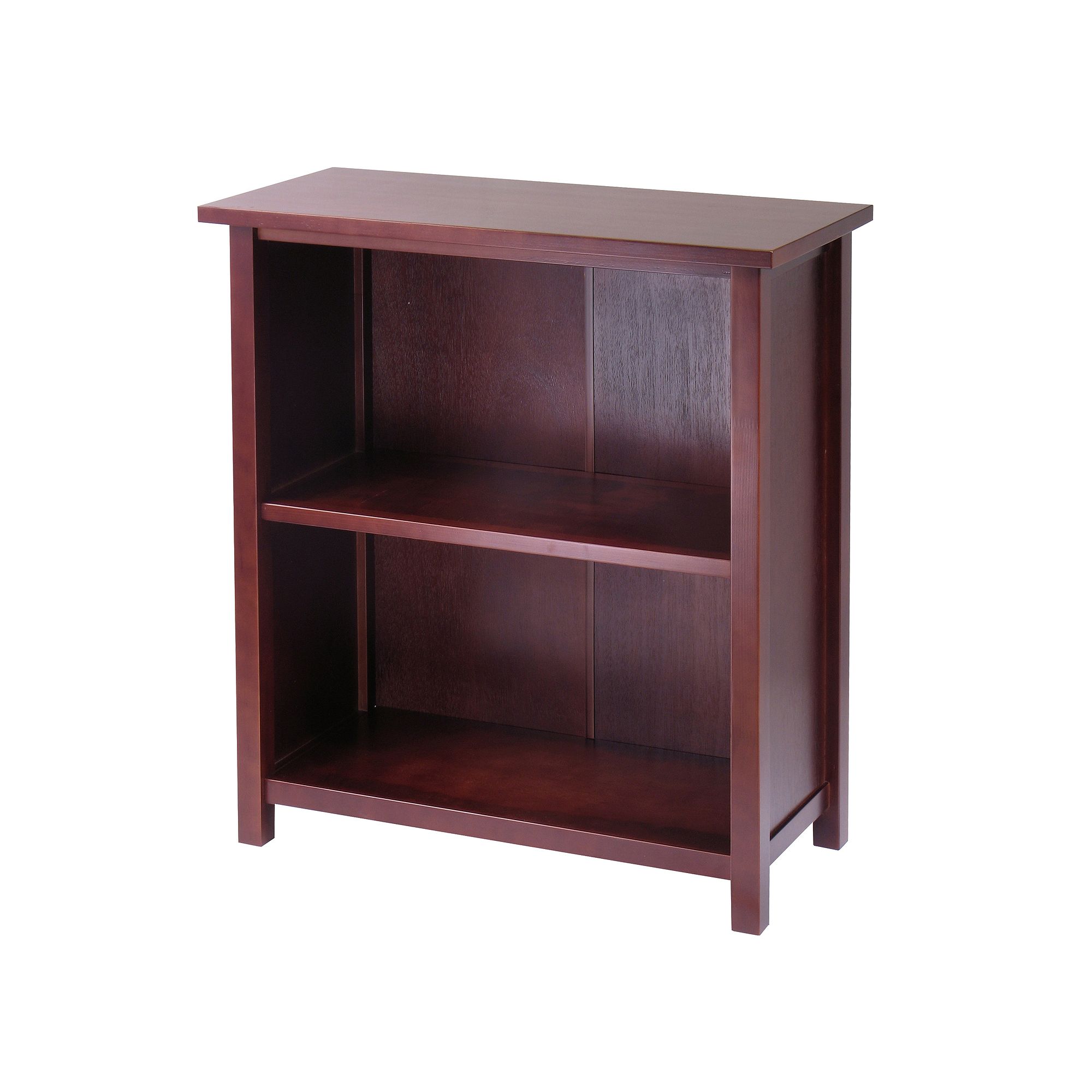 Winsome Verona 4-Bin Storage Shelf, Brown Beige