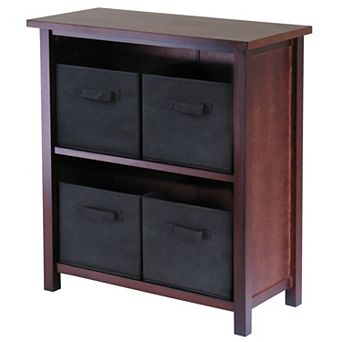 Winsome Verona 4-Bin Storage Shelf