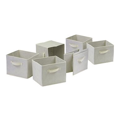 Winsome Verona 6-Bin Storage Shelf