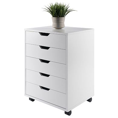 Winsome Halifax 5-Drawer Mobile File Cabinet