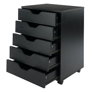 Winsome Halifax 5-Drawer Mobile File Cabinet