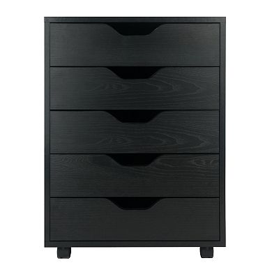 Winsome Halifax 5-Drawer Mobile File Cabinet