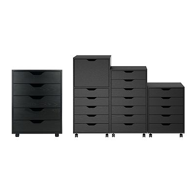 Winsome Halifax 5-Drawer Mobile File Cabinet