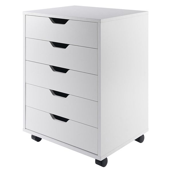 Winsome Halifax 5 Drawer Mobile File Cabinet