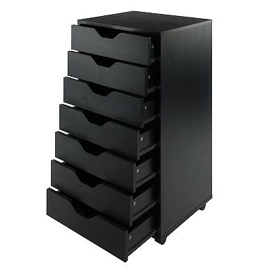 Winsome Halifax 7-Drawer Mobile File Cabinet