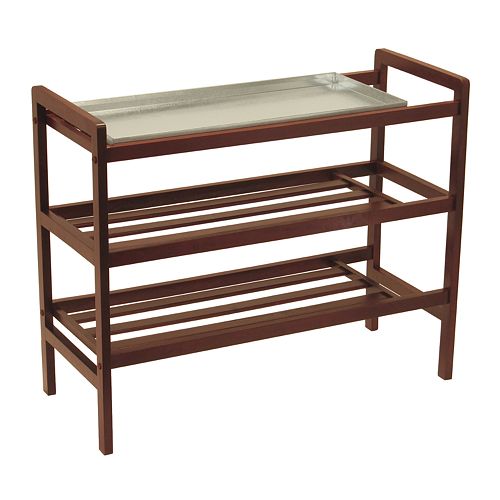 Winsome Mudroom 3 Tier Shoe Rack