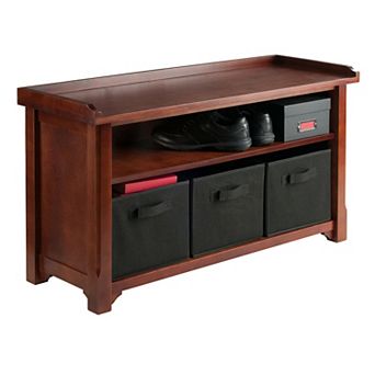 Winsome Verona 2 tier Storage Bench