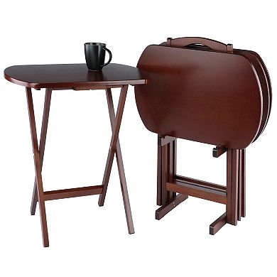 Winsome 5-pc. TV Tray Table Set