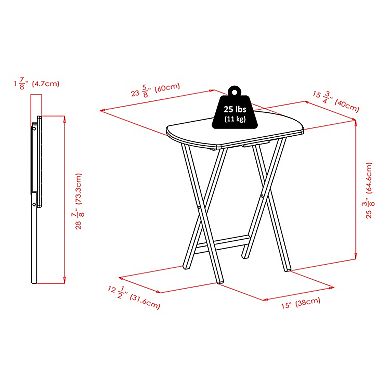Winsome 5-pc. TV Tray Table Set