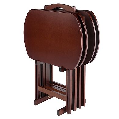 Winsome 5-pc. TV Tray Table Set