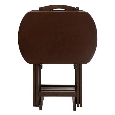 Winsome 5-pc. TV Tray Table Set