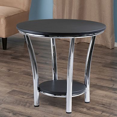 Winsome Maya Round End Table