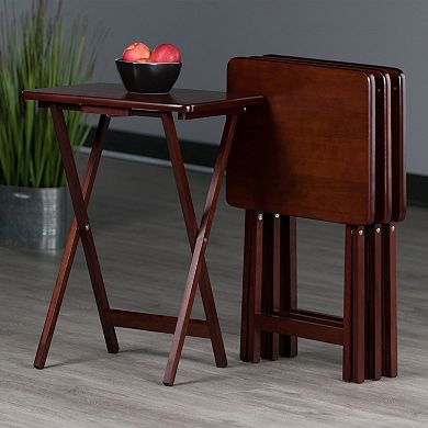 Winsome 4-Pc. TV Tray Table Set