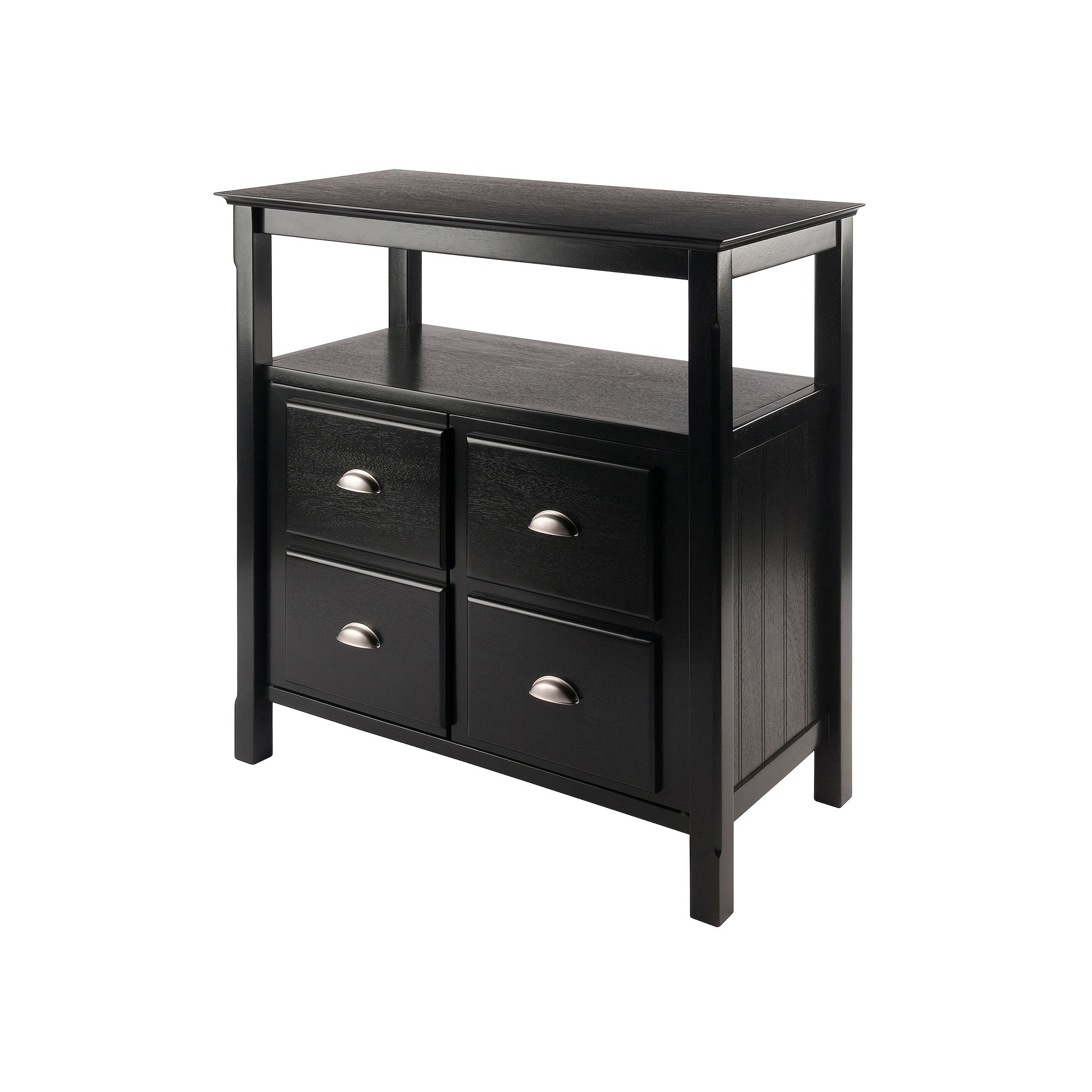 Winsome Timber Buffet Table, Black
