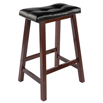 Winsome Mona Cushion Saddle Stool