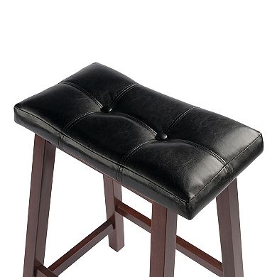 Winsome Mona Cushion Saddle Stool