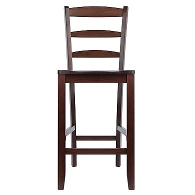 Winsome 2-pc. Ladder Back Stool Set