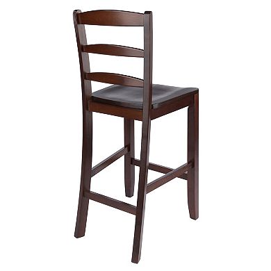 Winsome 2-pc. Ladder Back Stool Set