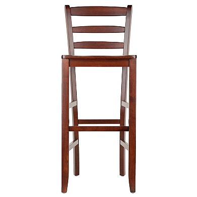 Winsome 2-pc. Ladder Back Stool Set