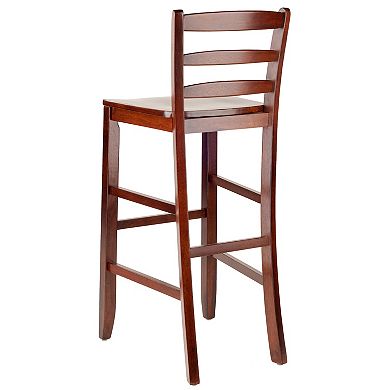 Winsome 2-pc. Ladder Back Stool Set