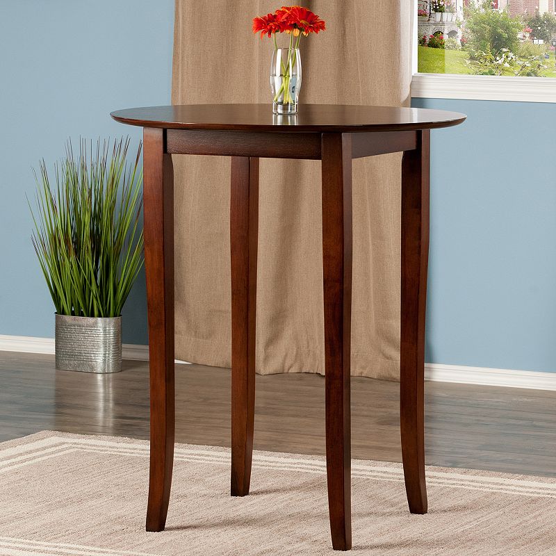 Winsome Fiona Pub Table, Brown, Furniture