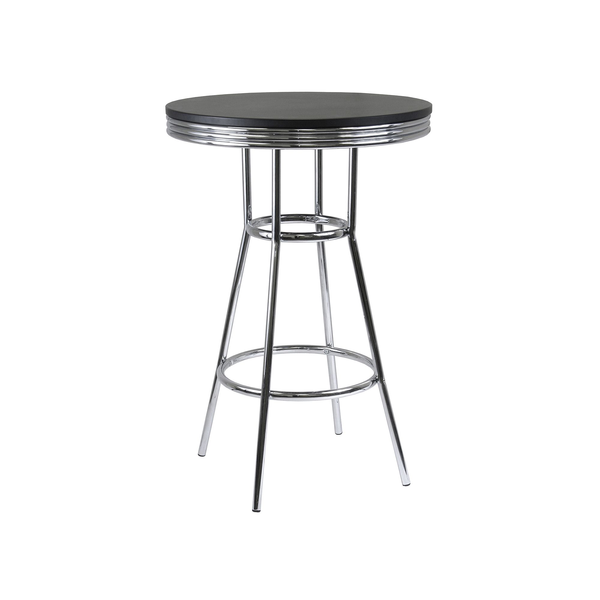 Winsome Summit Pub Table, Black