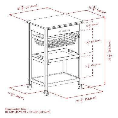 Winsome Julia Utility Cart