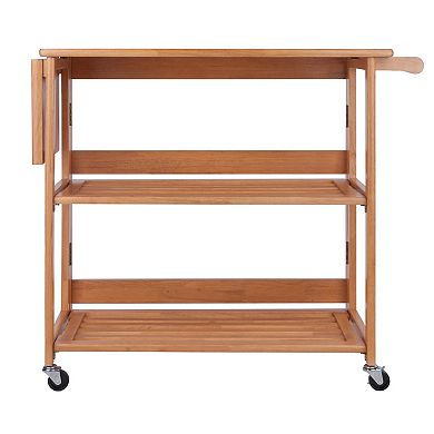 Winsome Foldable Kitchen Cart