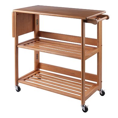 Winsome Foldable Kitchen Cart