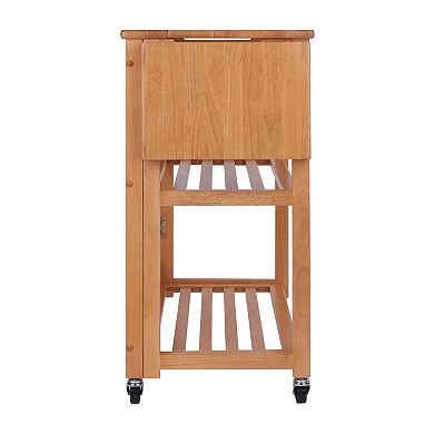 Winsome Foldable Kitchen Cart