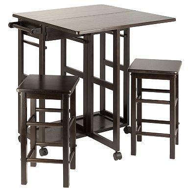 Winsome Space Saver Kitchen Cart 3-piece Set