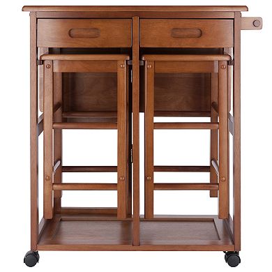 Winsome Space Saver Kitchen Cart 3-piece Set