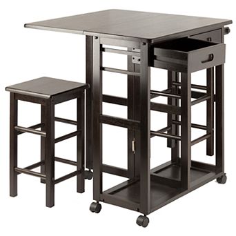 Winsome Space Saver Kitchen Cart 3 pc Set