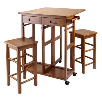 Winsome Space Saver Kitchen Cart 3 pc Set