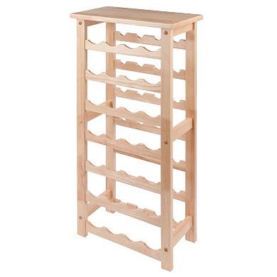 Winsome 28-Bottle Wine Rack