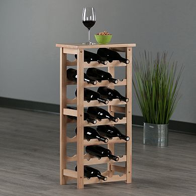 Winsome 28-Bottle Wine Rack